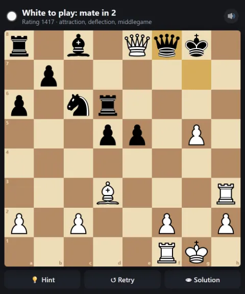 White to play and mate in 2